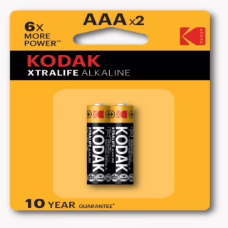 Батарейка KODAK LR3/AAA/Alkaline Блістер 2 шт.