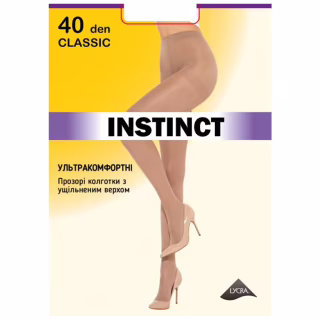 Колготы Instinct Classic 40 Den Natural - 6 (4823121007354)