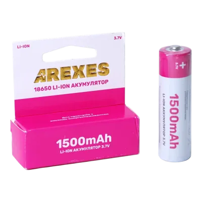 Акумулятор Arexes Li-ion 18650 3.7v 1500mah