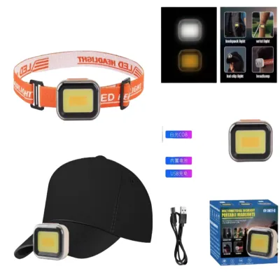 Налобний ліхтар CY-2027-C, ЗП Type-C, COB